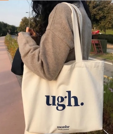 Custom Print on Woven Tote Bag